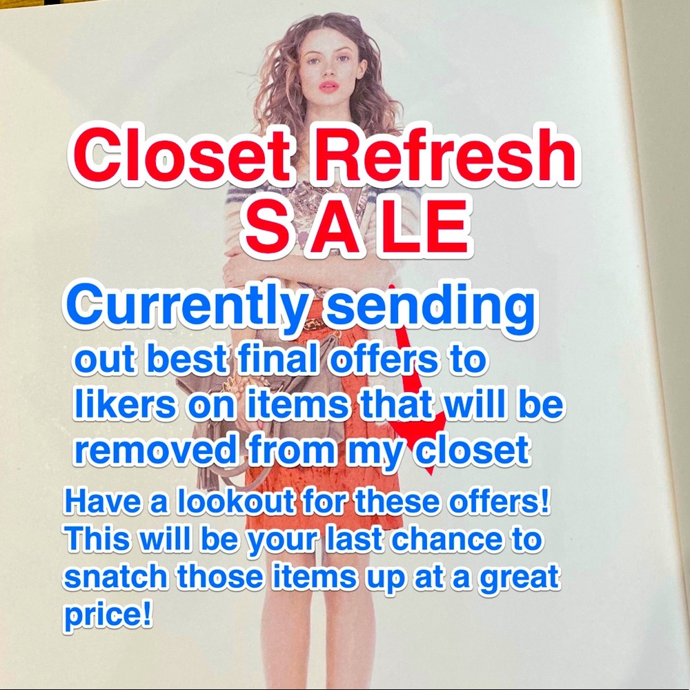 Closet Refresh final sale